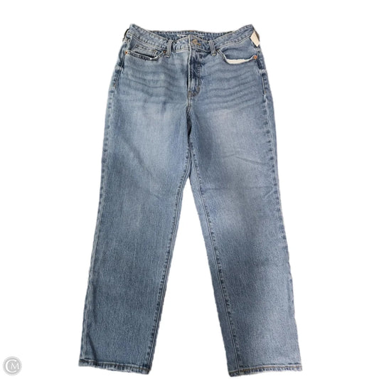 Jeans Straight By Old Navy In Blue Denim, Size: 12