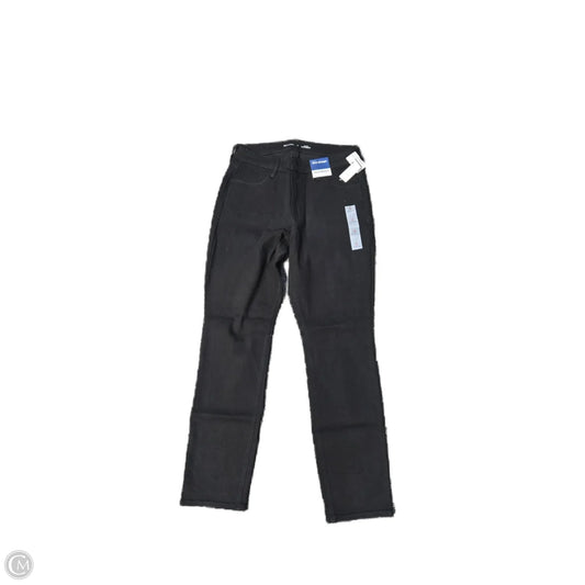 Jeans Straight By Old Navy In Black, Size: 12