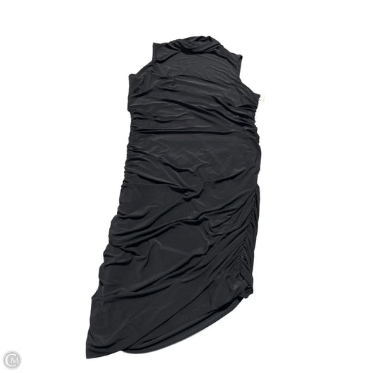 Dress Casual Maxi By Express In Black, Size: Xl