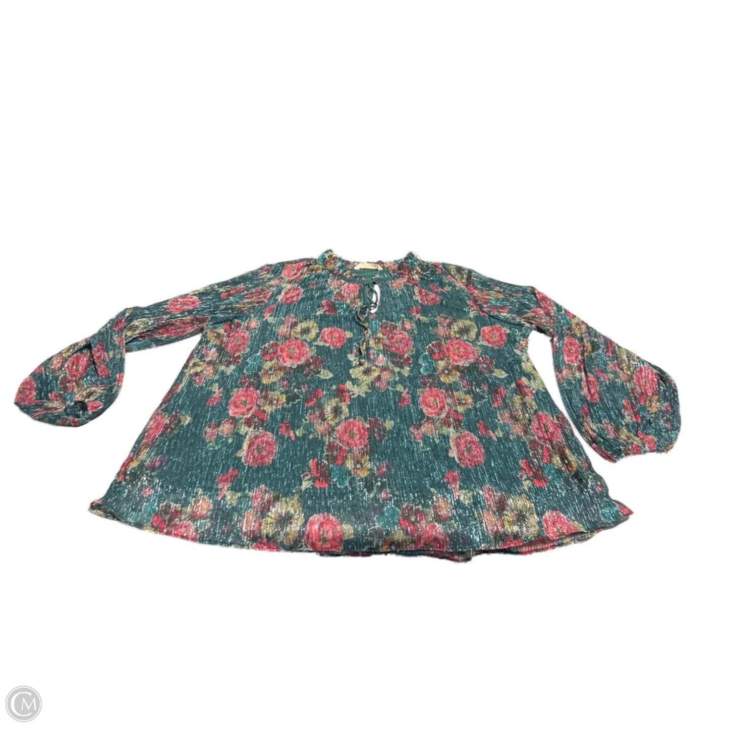 Top Long Sleeve By Soft Surroundings In Multi-colored, Size: 2x