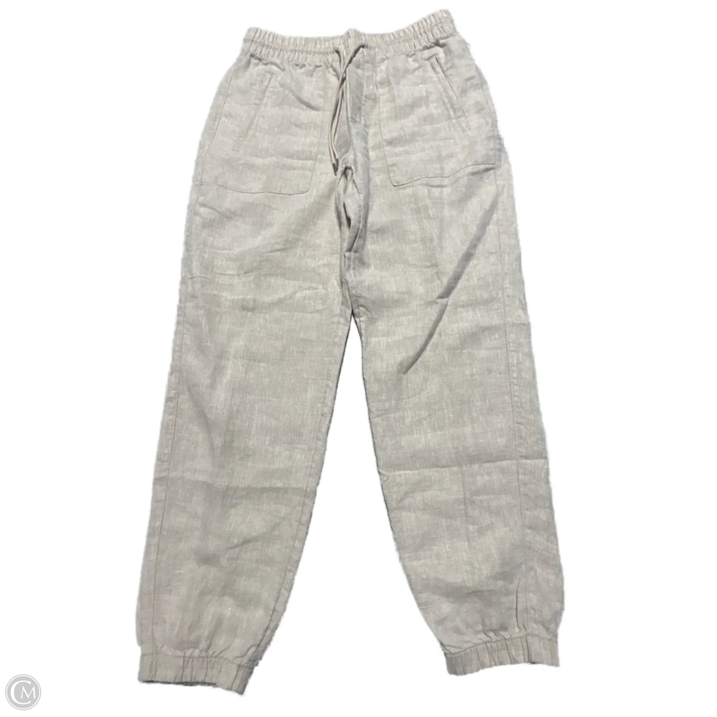 Pants Linen By Athleta In Cream, Size: S