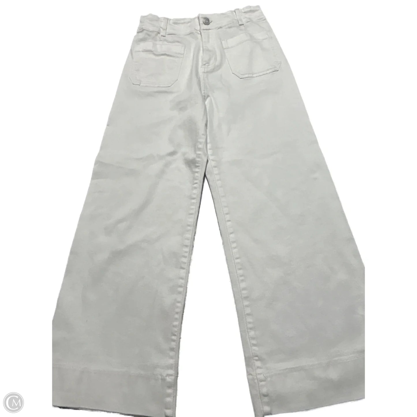 Pants Cropped By Cmc In White, Size: 6