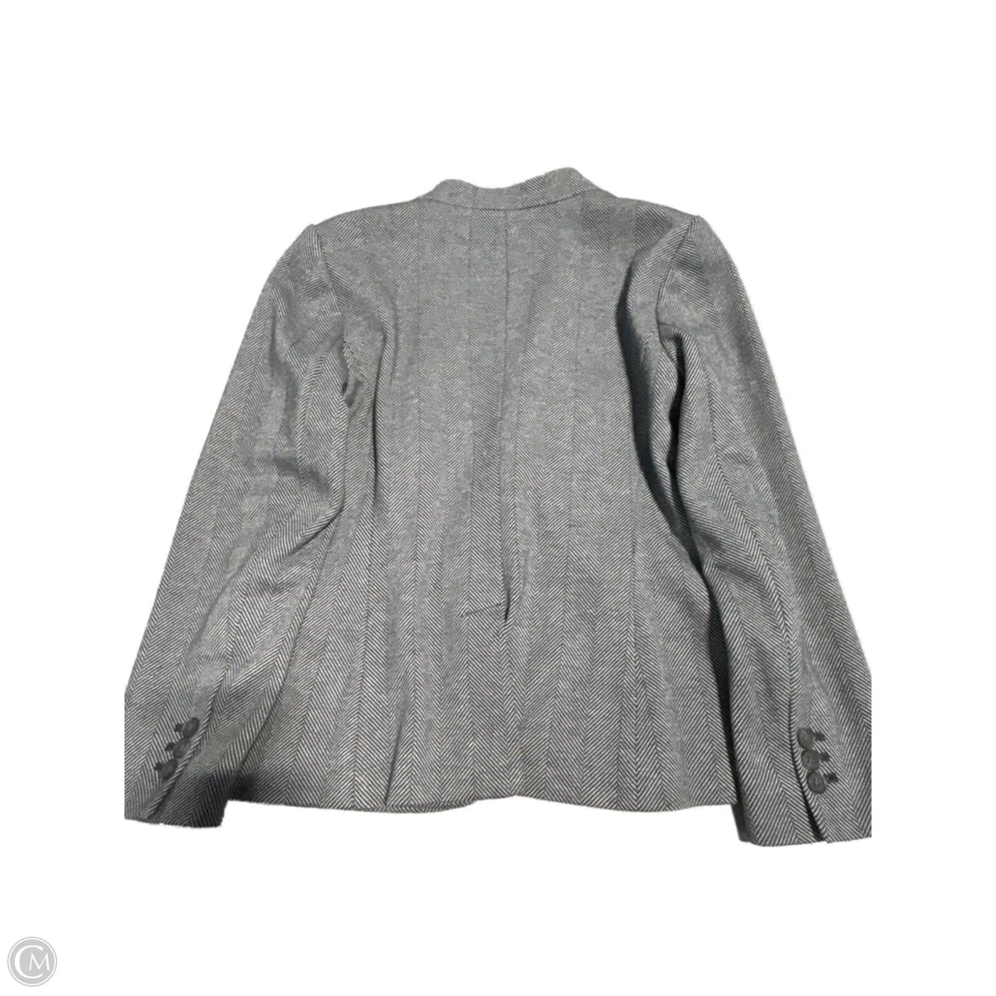 Blazer By Talbots In Grey, Size: L