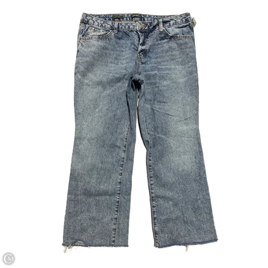 Jeans Straight By Wild Fable In Blue Denim, Size: 14