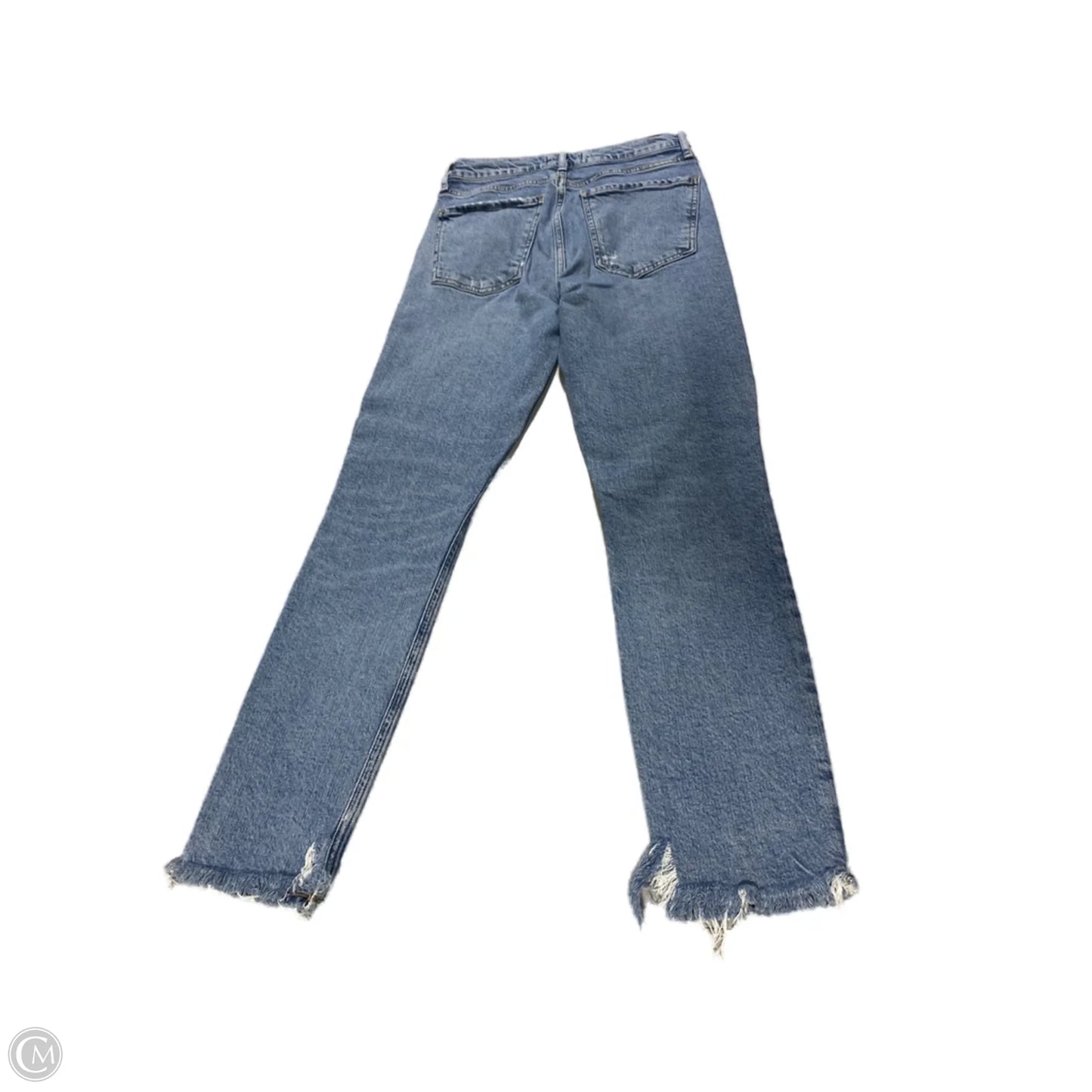 Jeans Skinny By Agolde In Blue Denim, Size: 0