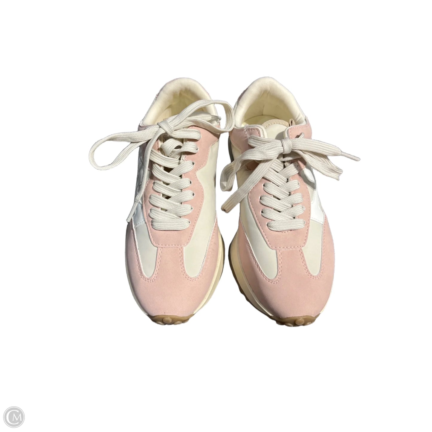 Shoes Sneakers By Cmb In Pink & White, Size: 6
