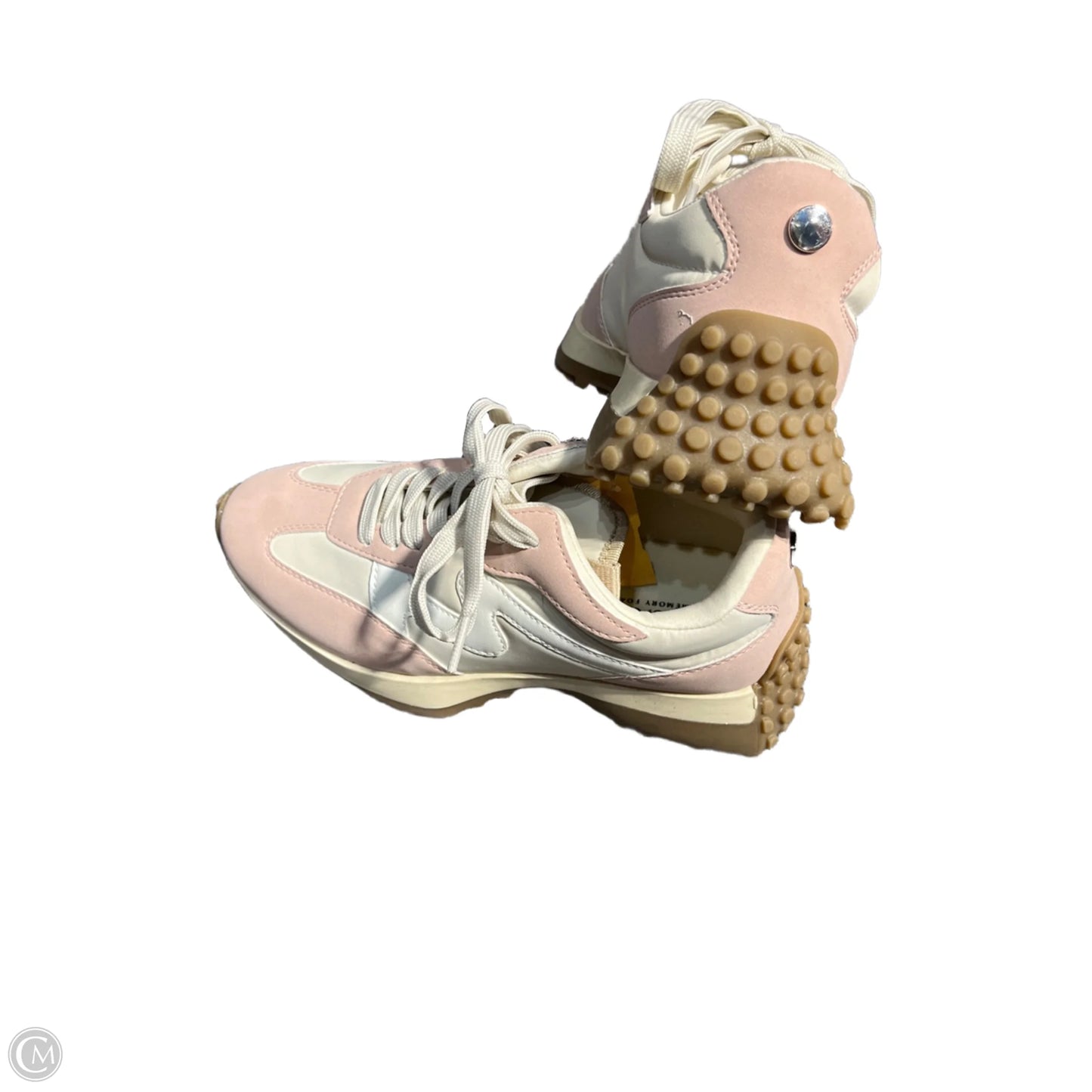 Shoes Sneakers By Cmb In Pink & White, Size: 6