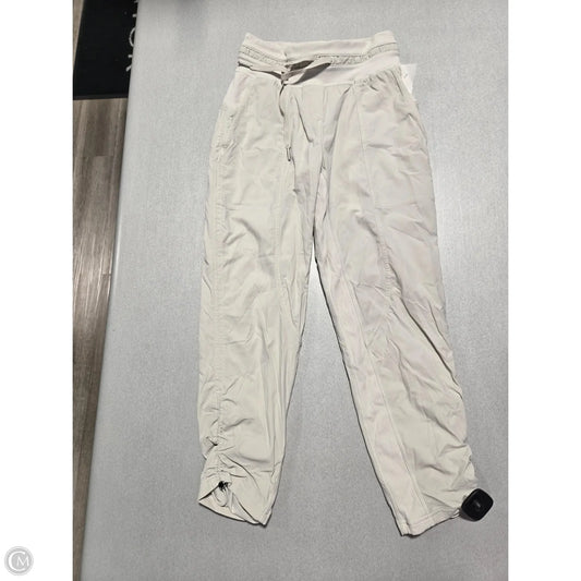 Athletic Pants By Lululemon In White, Size: 0