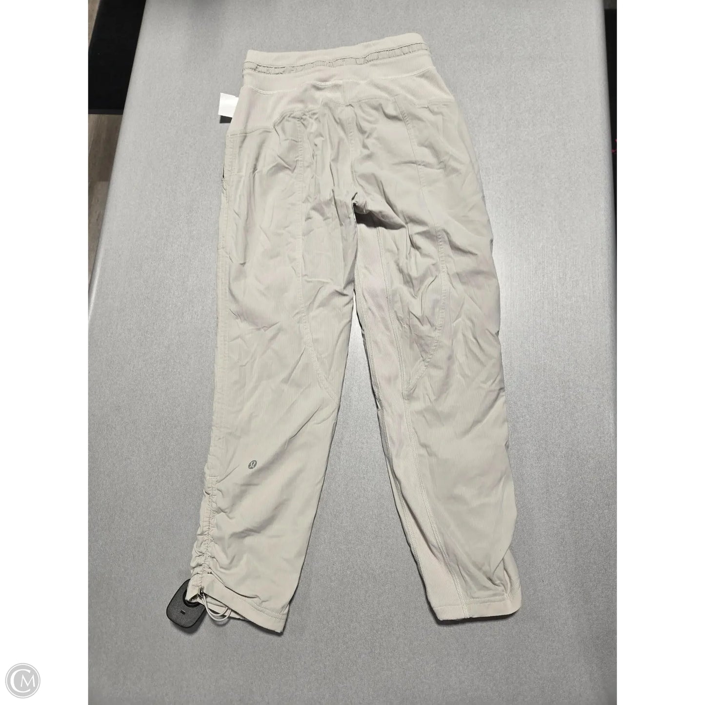 Athletic Pants By Lululemon In White, Size: 0