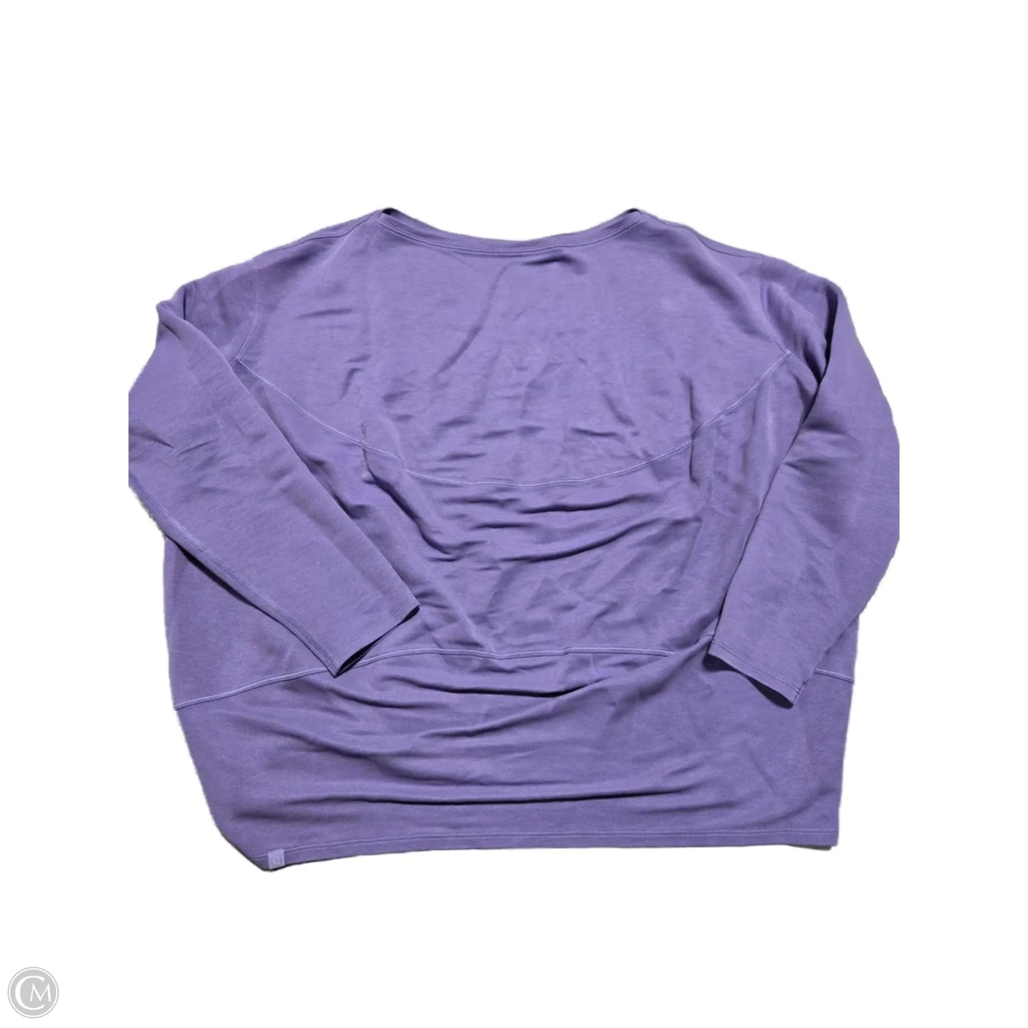 Top Long Sleeve By Lululemon In Purple, Size: S