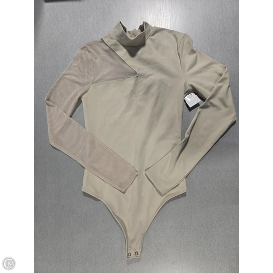 Bodysuit By Abercrombie And Fitch In Tan, Size: Xs