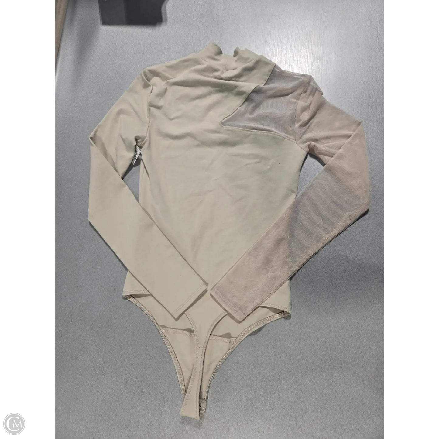 Bodysuit By Abercrombie And Fitch In Tan, Size: Xs