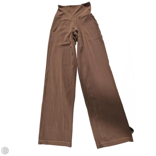 Athletic Pants By Lululemon In Brown, Size: 0