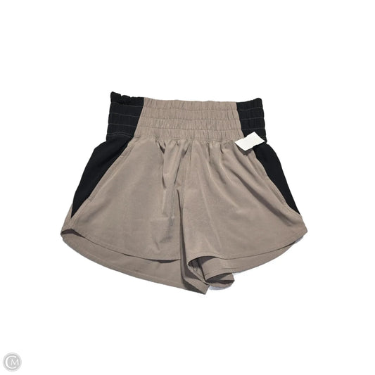 Athletic Shorts By Ypb In Brown, Size: S