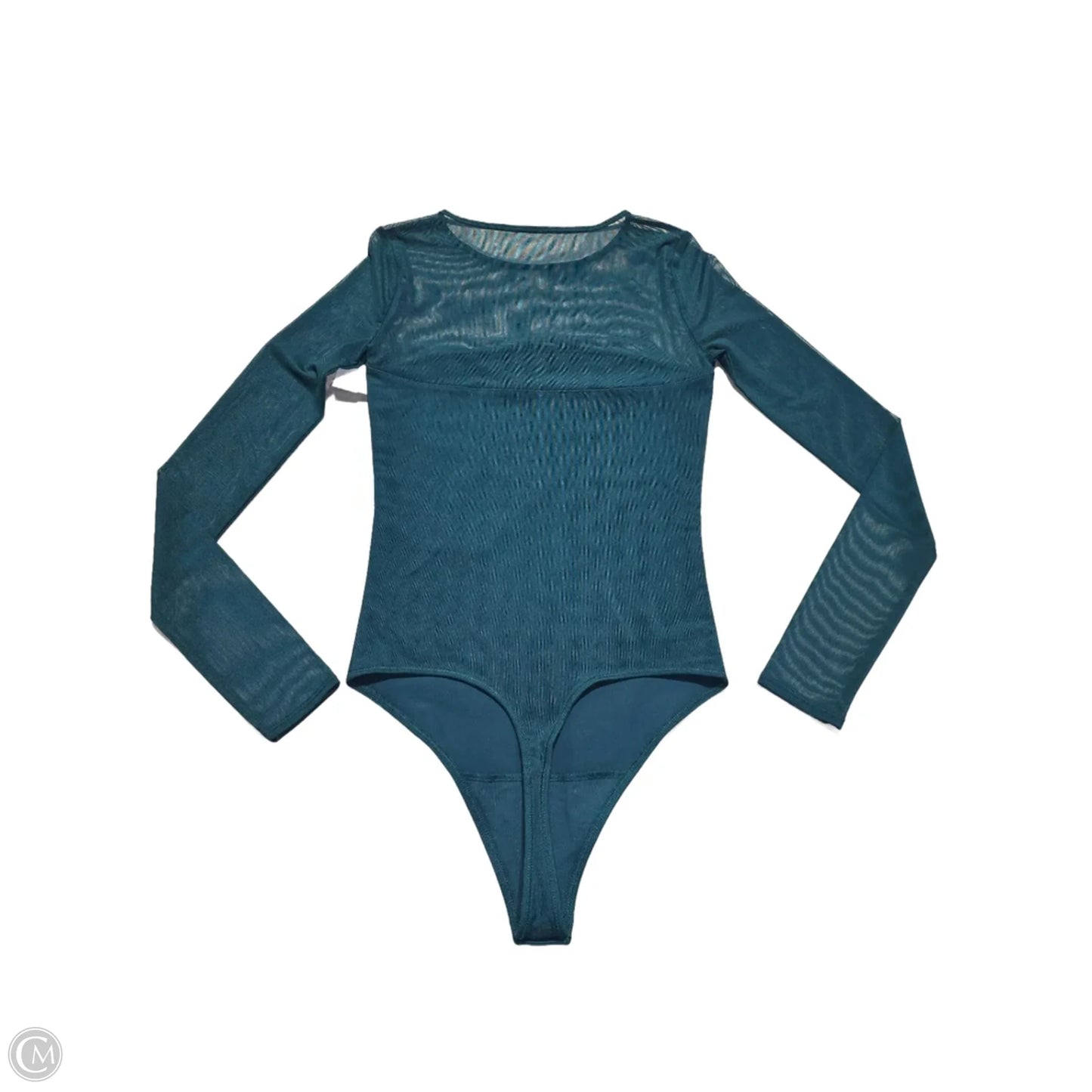 Bodysuit By Abercrombie And Fitch In Teal, Size: Xs