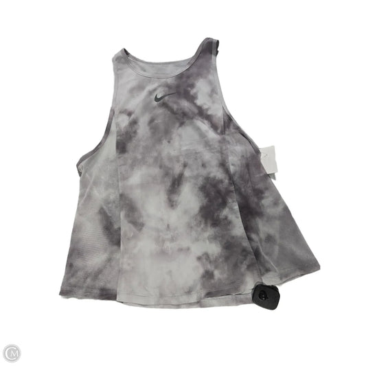 Athletic Tank Top By Nike In Grey, Size: S