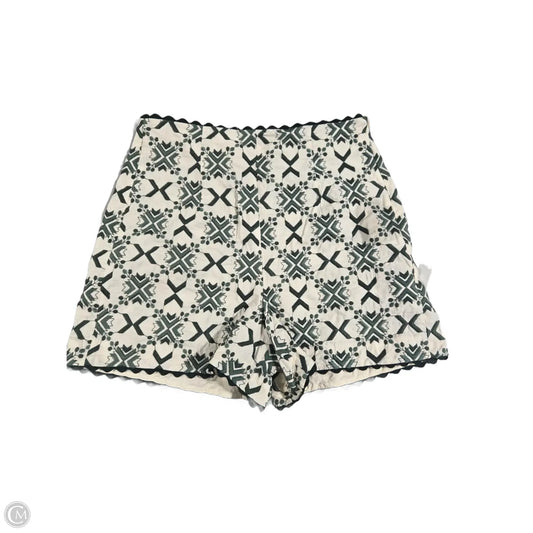 Shorts By Zara In Green & White, Size: S