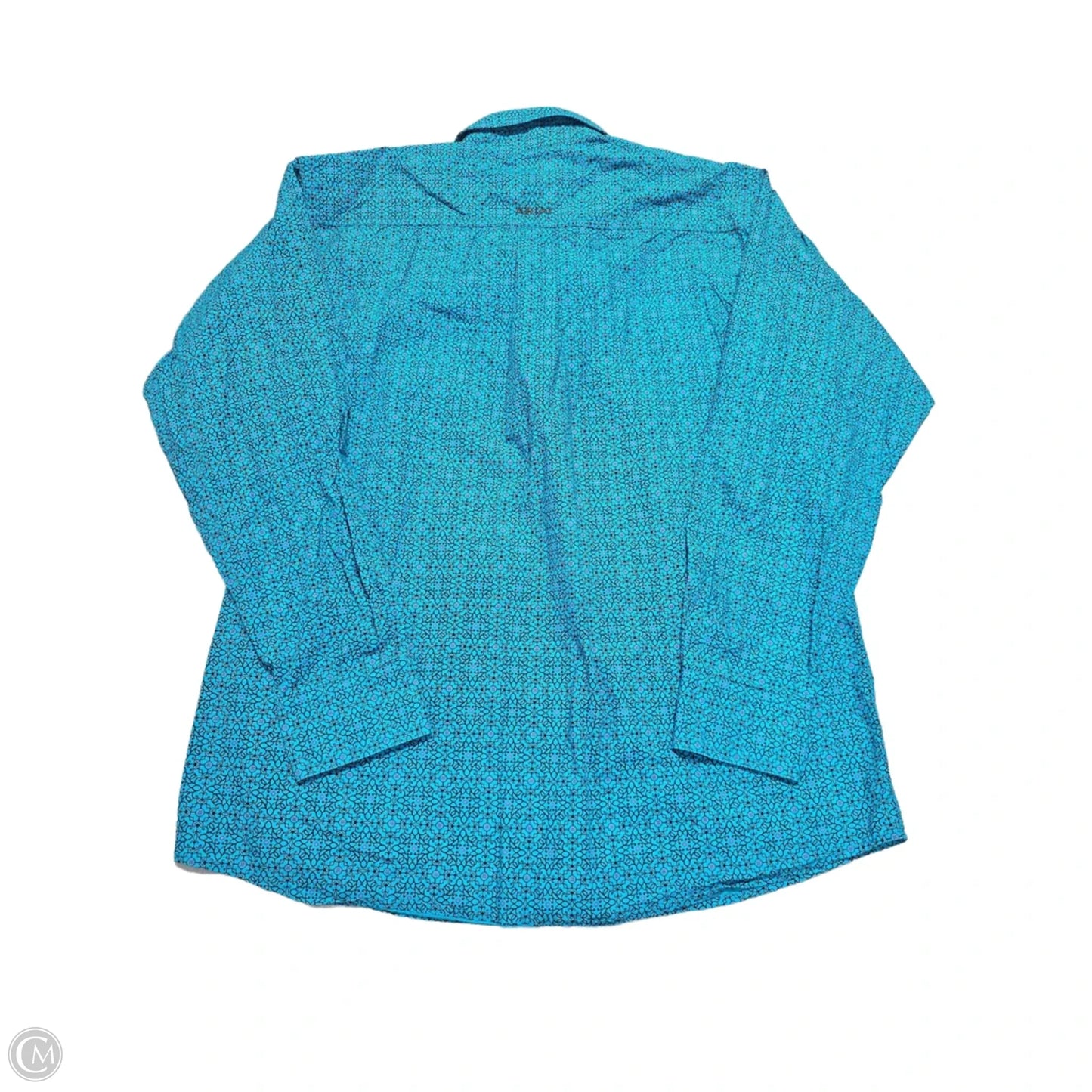 Top Long Sleeve By Ariat In Blue, Size: M