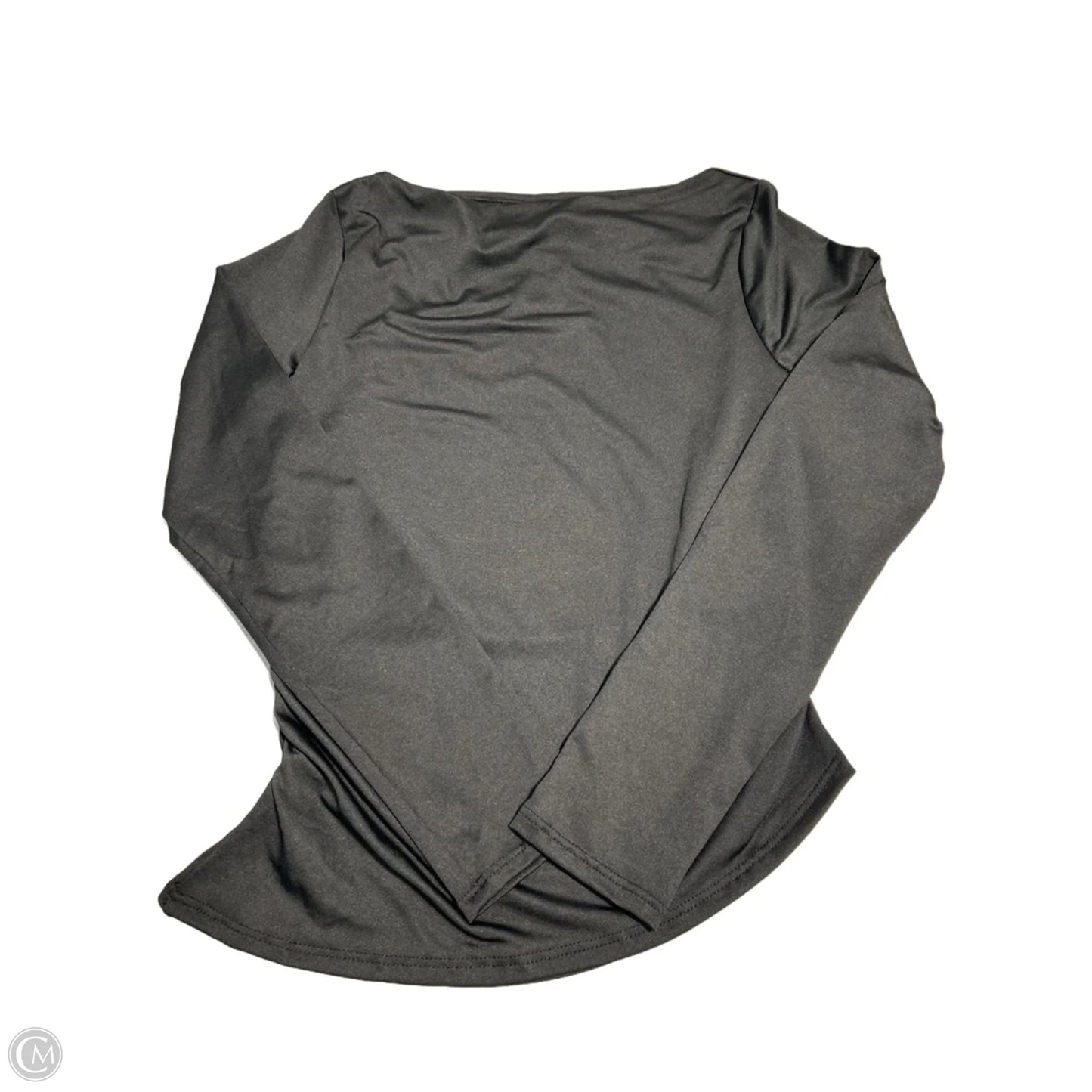 Top Long Sleeve By Cmc In Black, Size: M