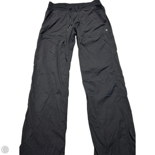 Athletic Pants By Lululemon In Black, Size: 8