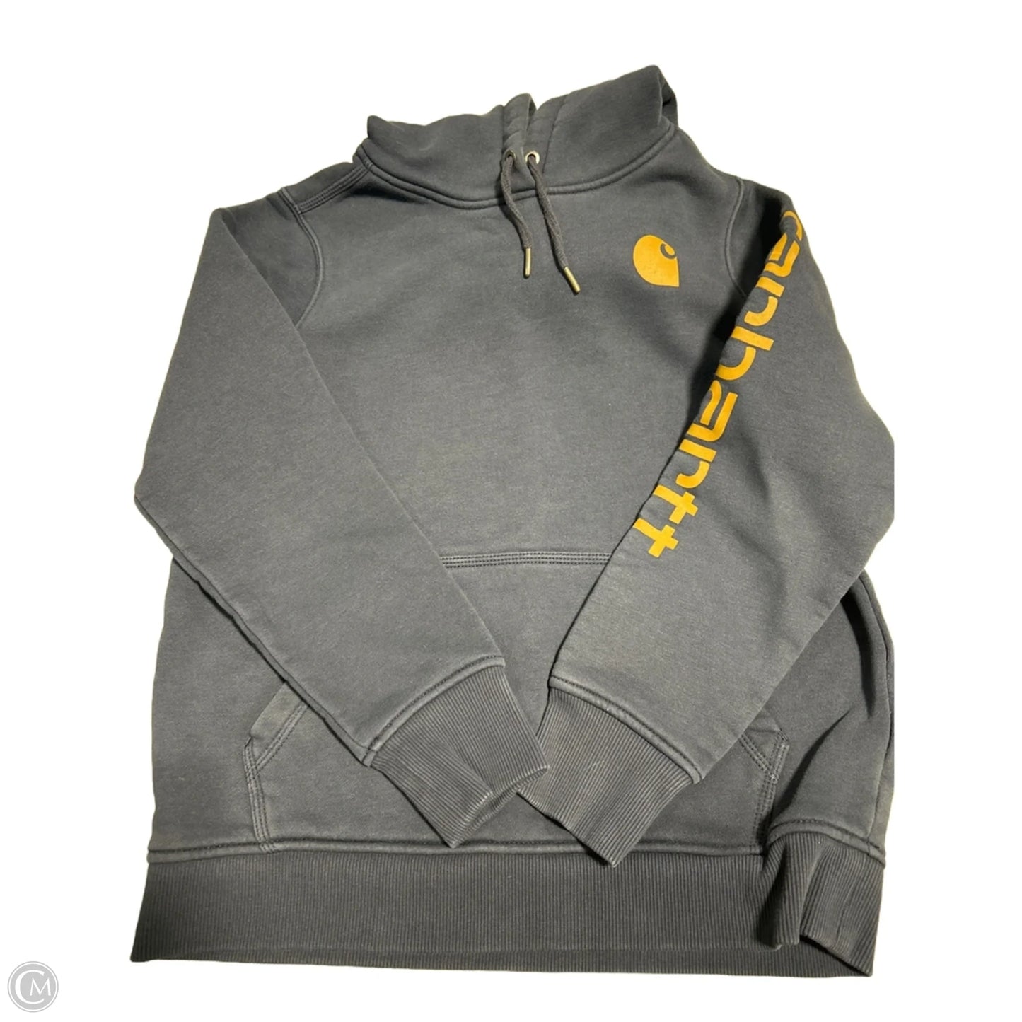 Sweatshirt Hoodie By Carhartt In Blue, Size: M