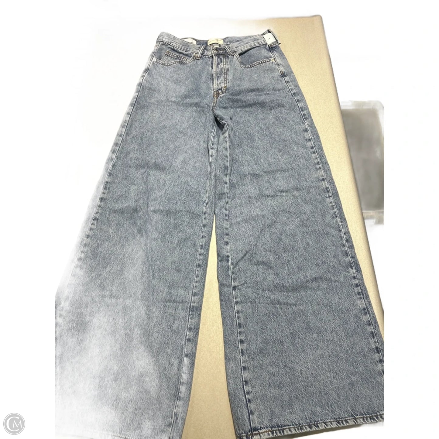 Jeans Wide Leg By Universal Thread In Blue Denim, Size: 4