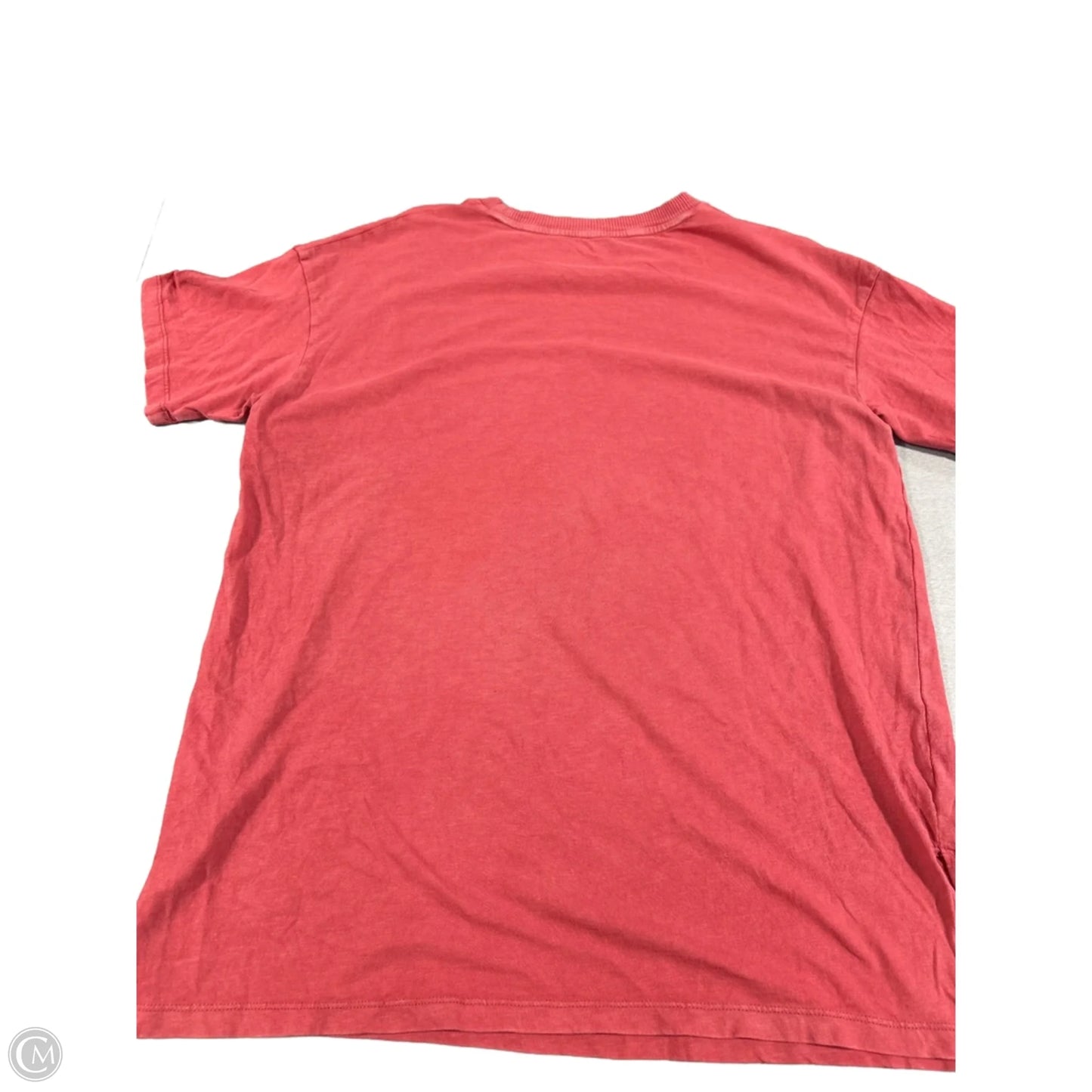 Top Short Sleeve By American Eagle In Red, Size: Xs