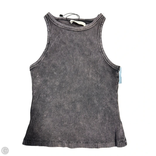 Tank Top By Mustard Seed In Grey, Size: S