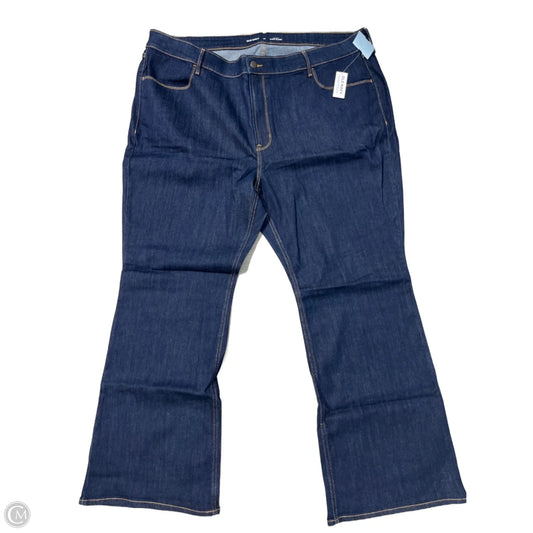 Jeans Flared By Old Navy In Blue Denim, Size: 24