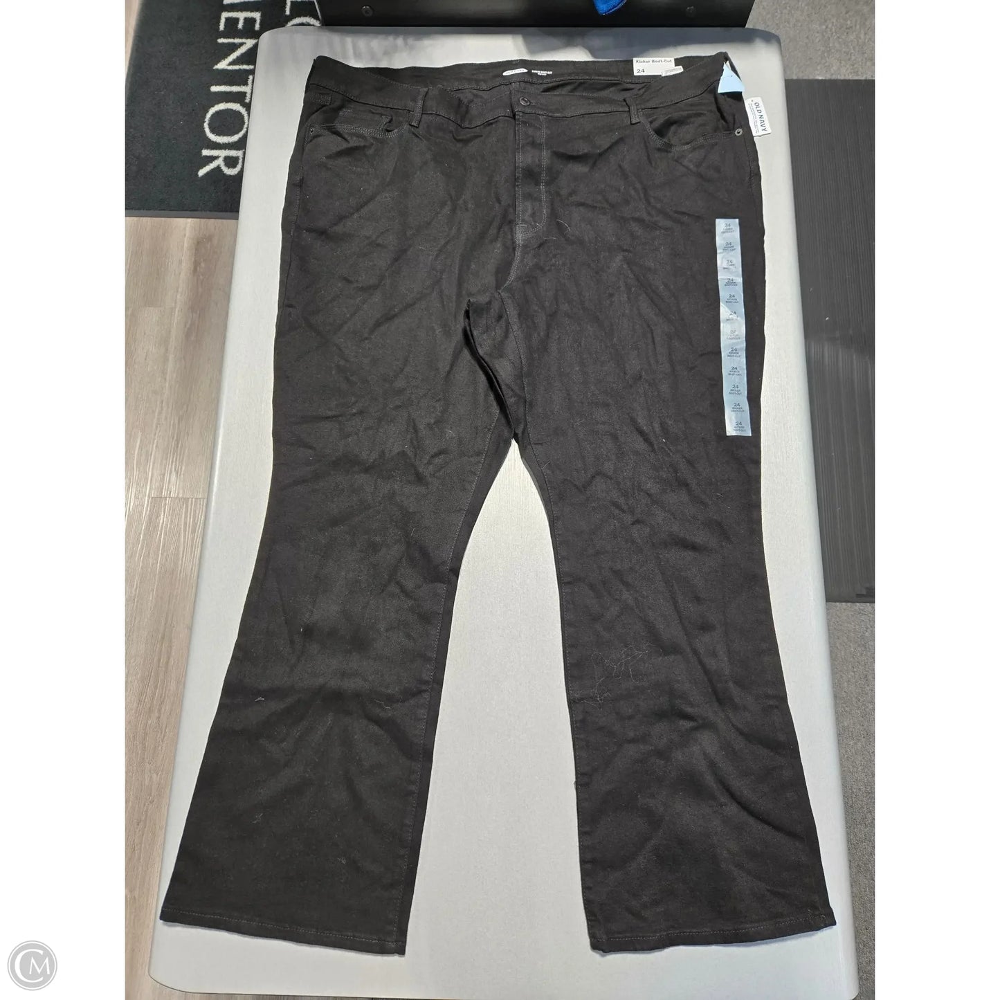 Jeans Boot Cut By Old Navy In Black Denim, Size: 24