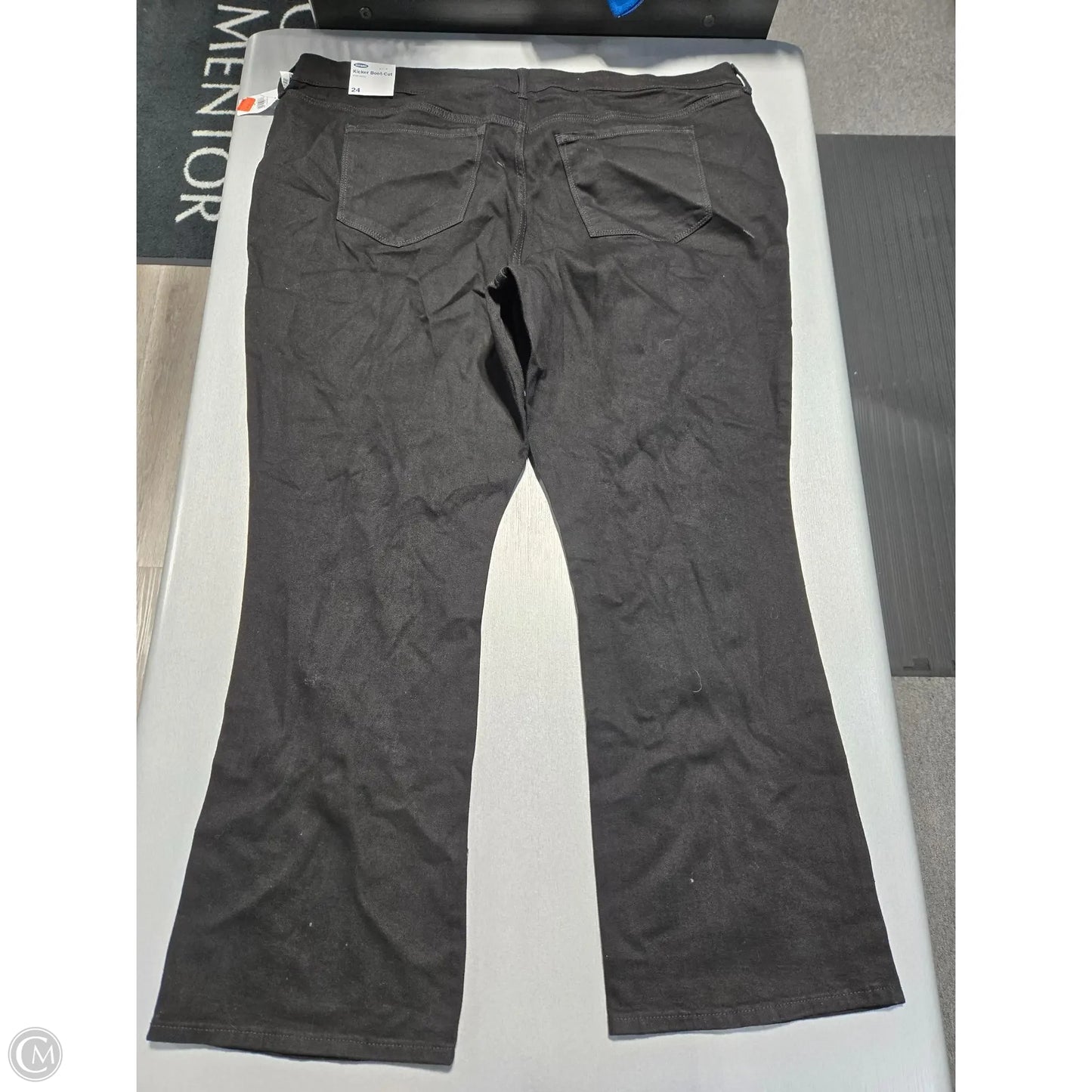 Jeans Boot Cut By Old Navy In Black Denim, Size: 24