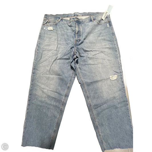 Jeans Straight By Old Navy In Blue Denim, Size: 24