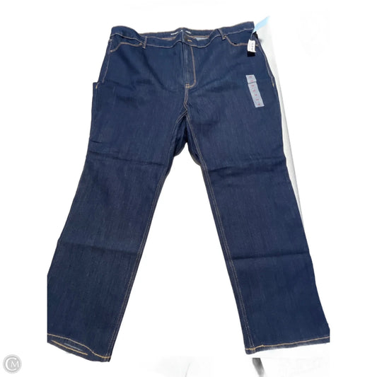 Jeans Straight By Old Navy In Blue Denim, Size: 26