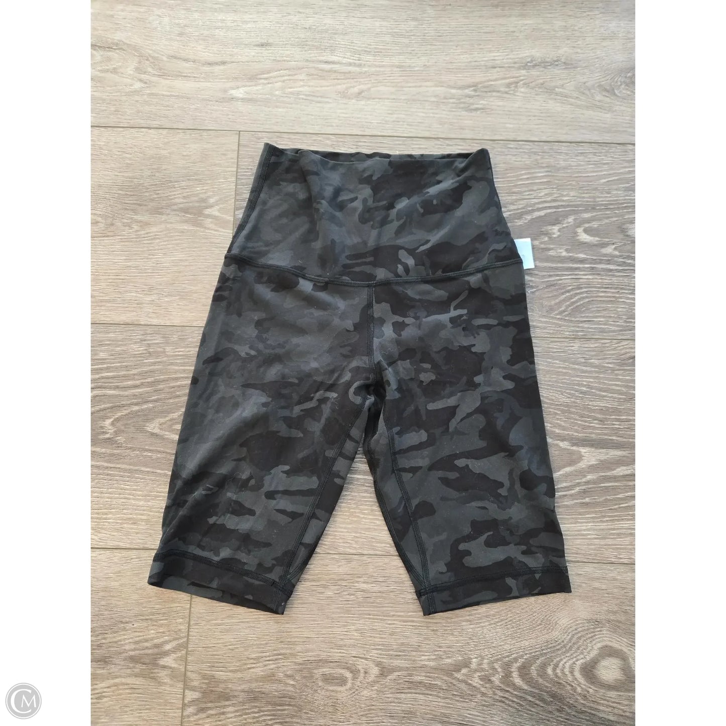 Athletic Shorts By Lululemon In Green, Size: 6