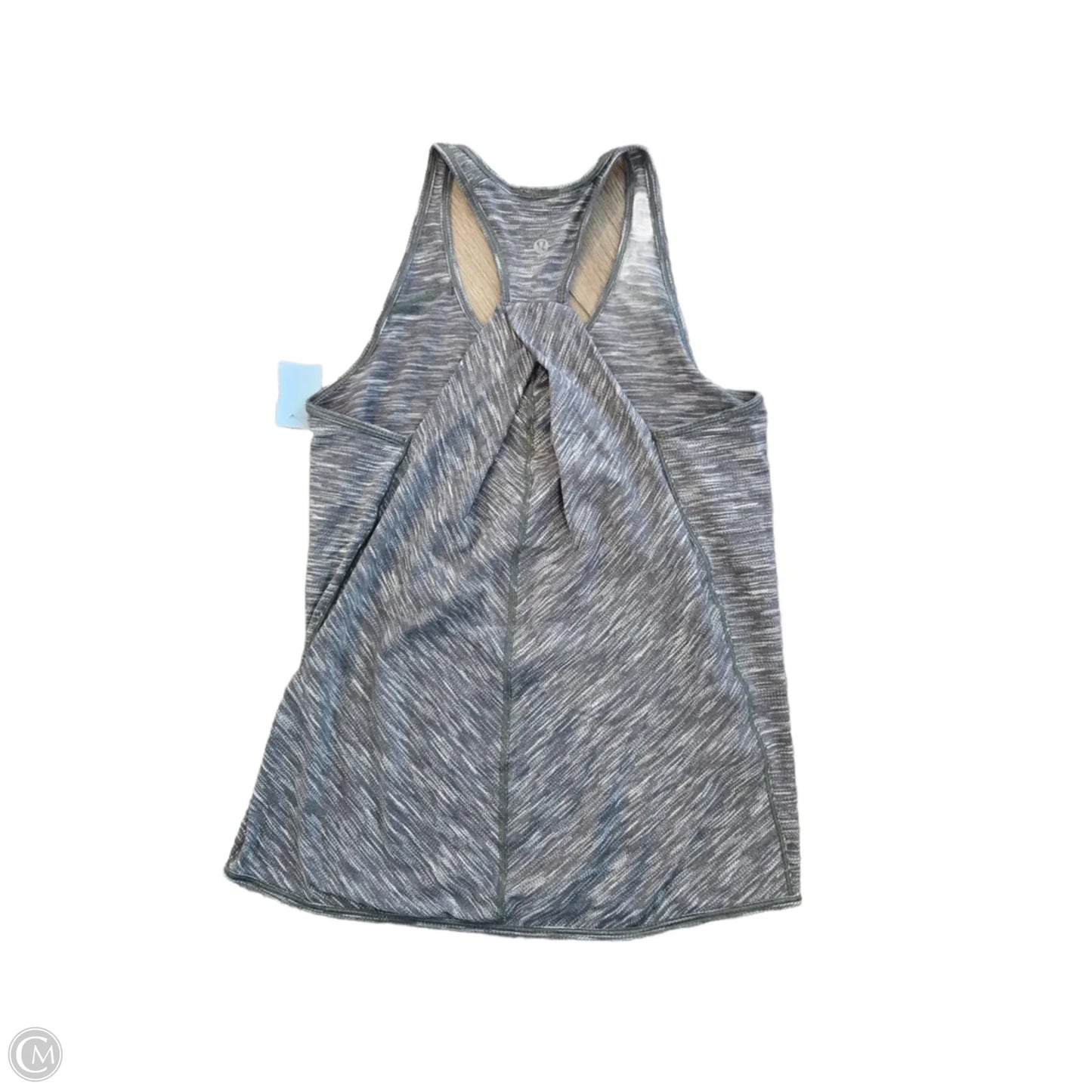 Athletic Tank Top By Lululemon In Grey, Size: M