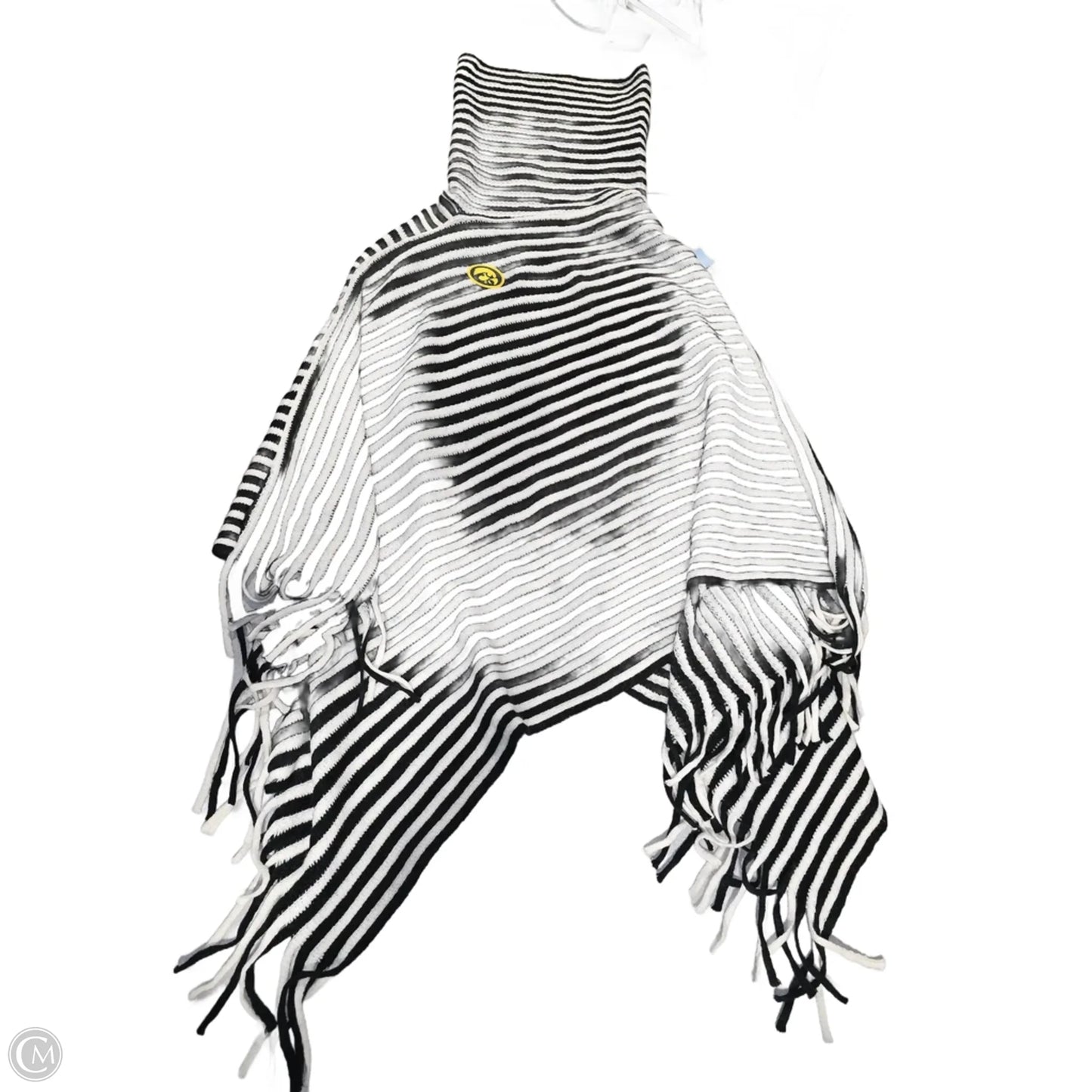 Poncho By Cmc In Striped Pattern, Size: Osfm