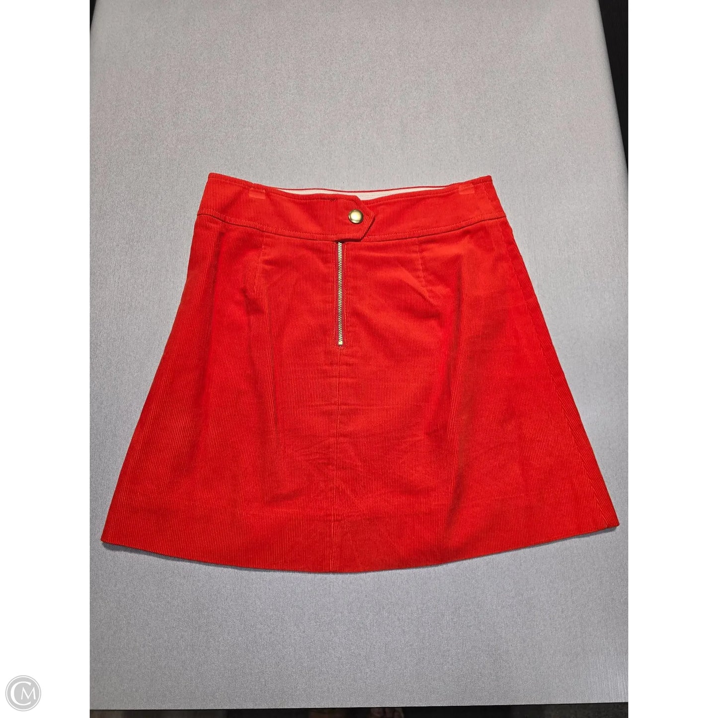 Skirt Mini & Short By J. Crew In Orange, Size: 2