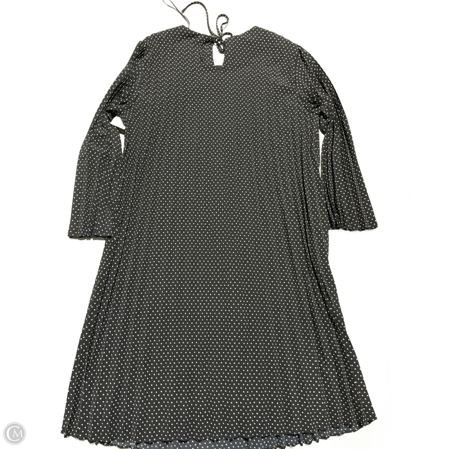 Dress Casual Midi By Studio 1 In Navy, Size: Xl