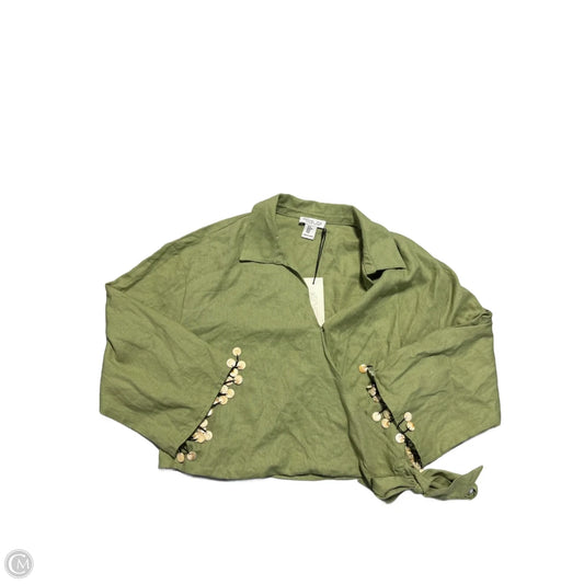 Top Sleeveless By Rachel Zoe In Green, Size: M