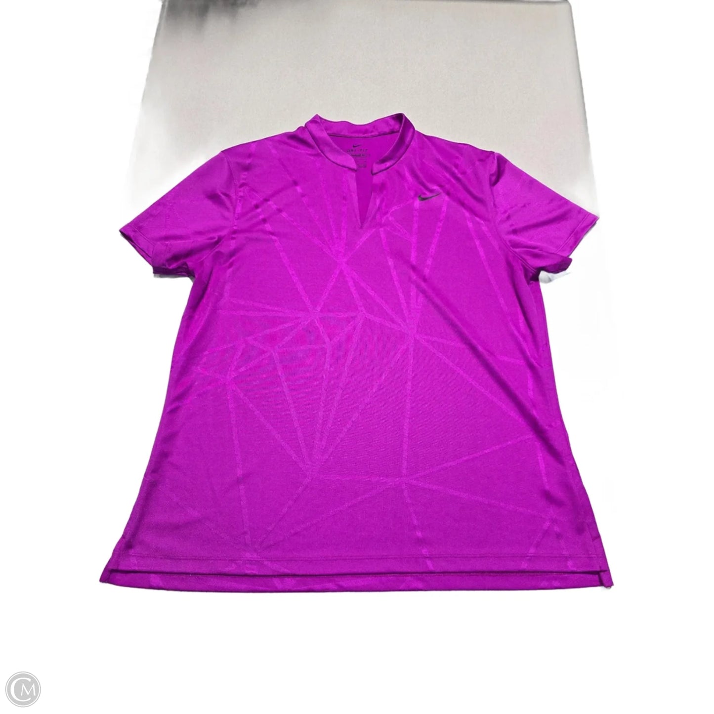 Top Short Sleeve By Nike In Purple, Size: Xl