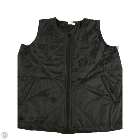 Vest Puffer & Quilted By Socialite In Black, Size: S