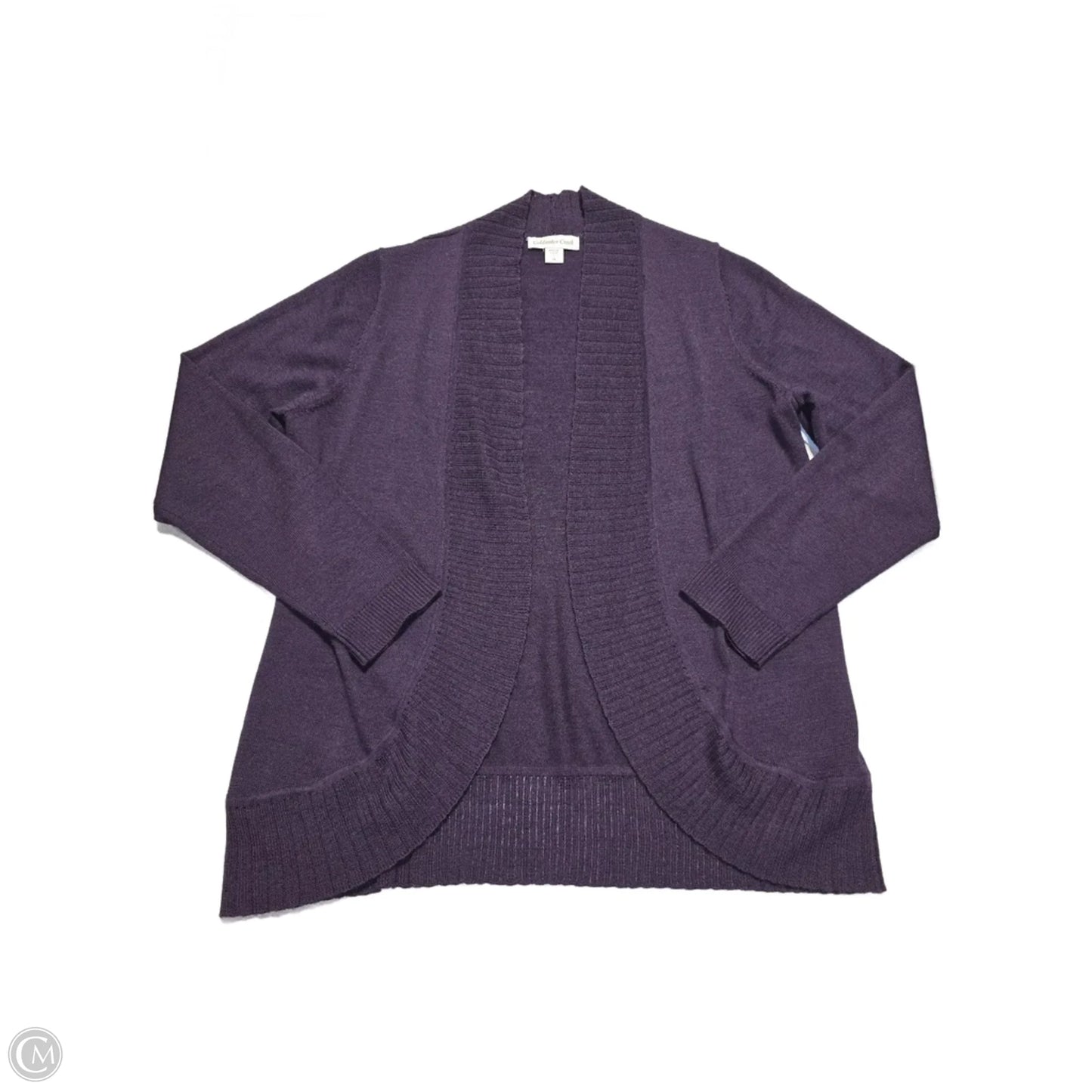Cardigan By Coldwater Creek In Purple, Size: L