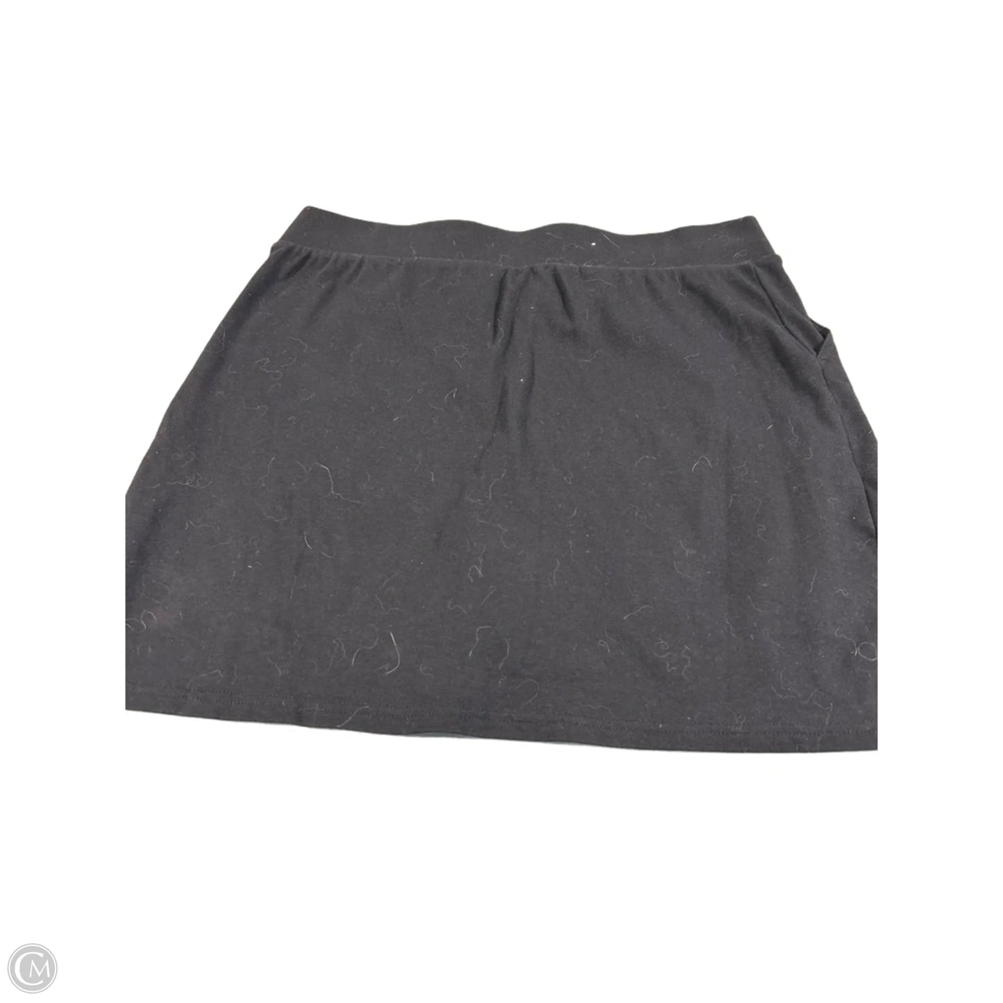Skirt Mini & Short By Croft And Barrow In Black, Size: M