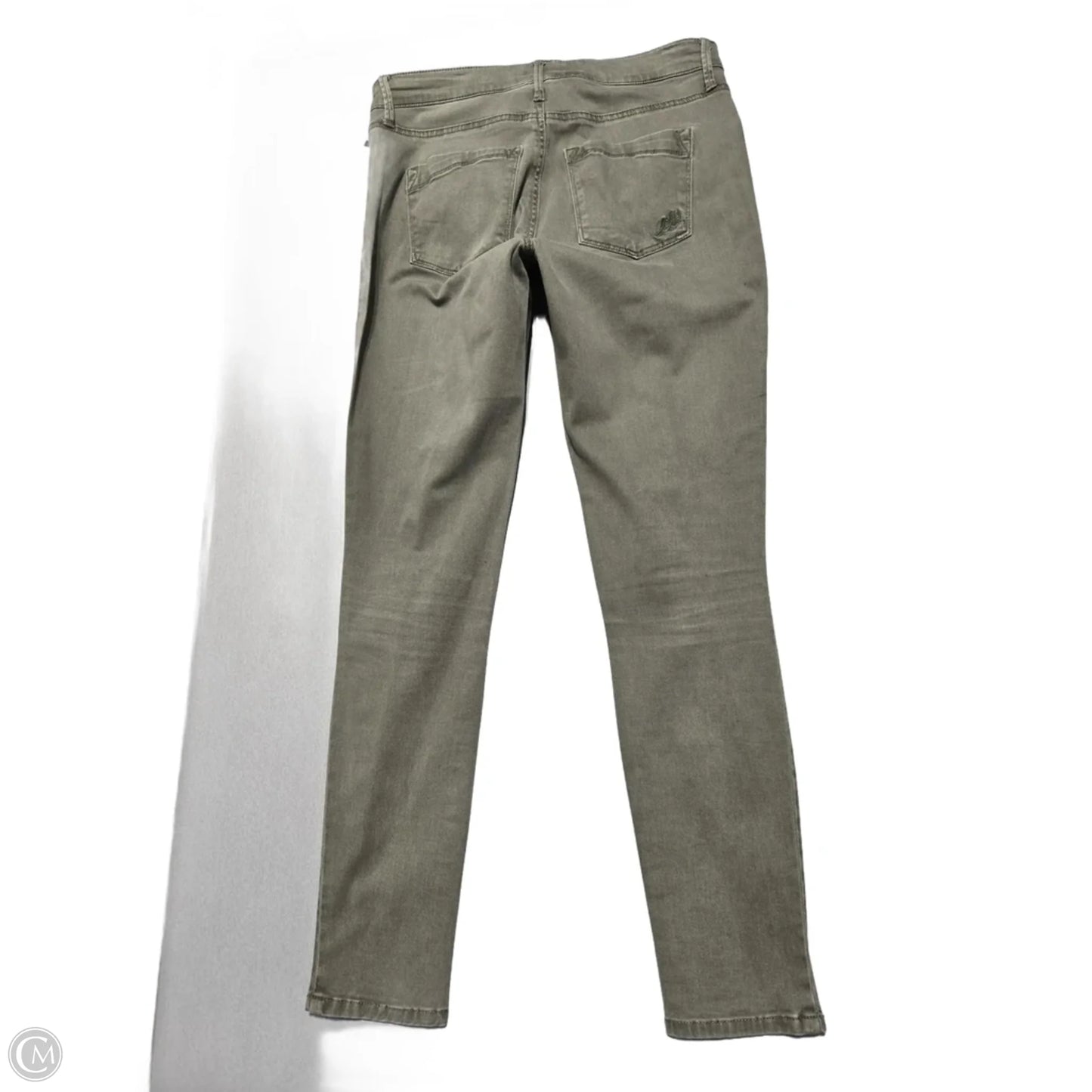 Jeans Skinny By Express In Green, Size: 8