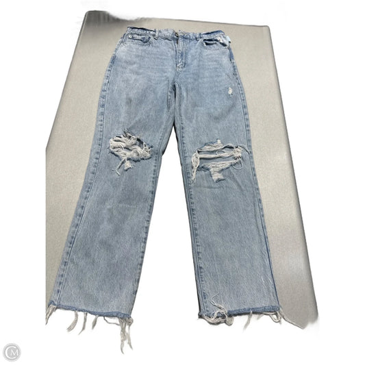 Jeans Straight By Garage In Blue Denim, Size: 8
