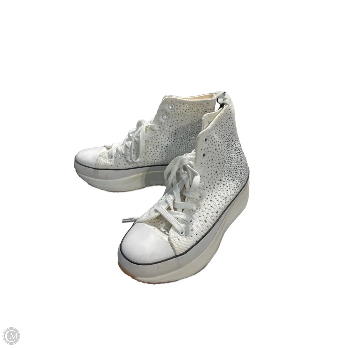 Shoes Sneakers By Madden Girl In White, Size: 8