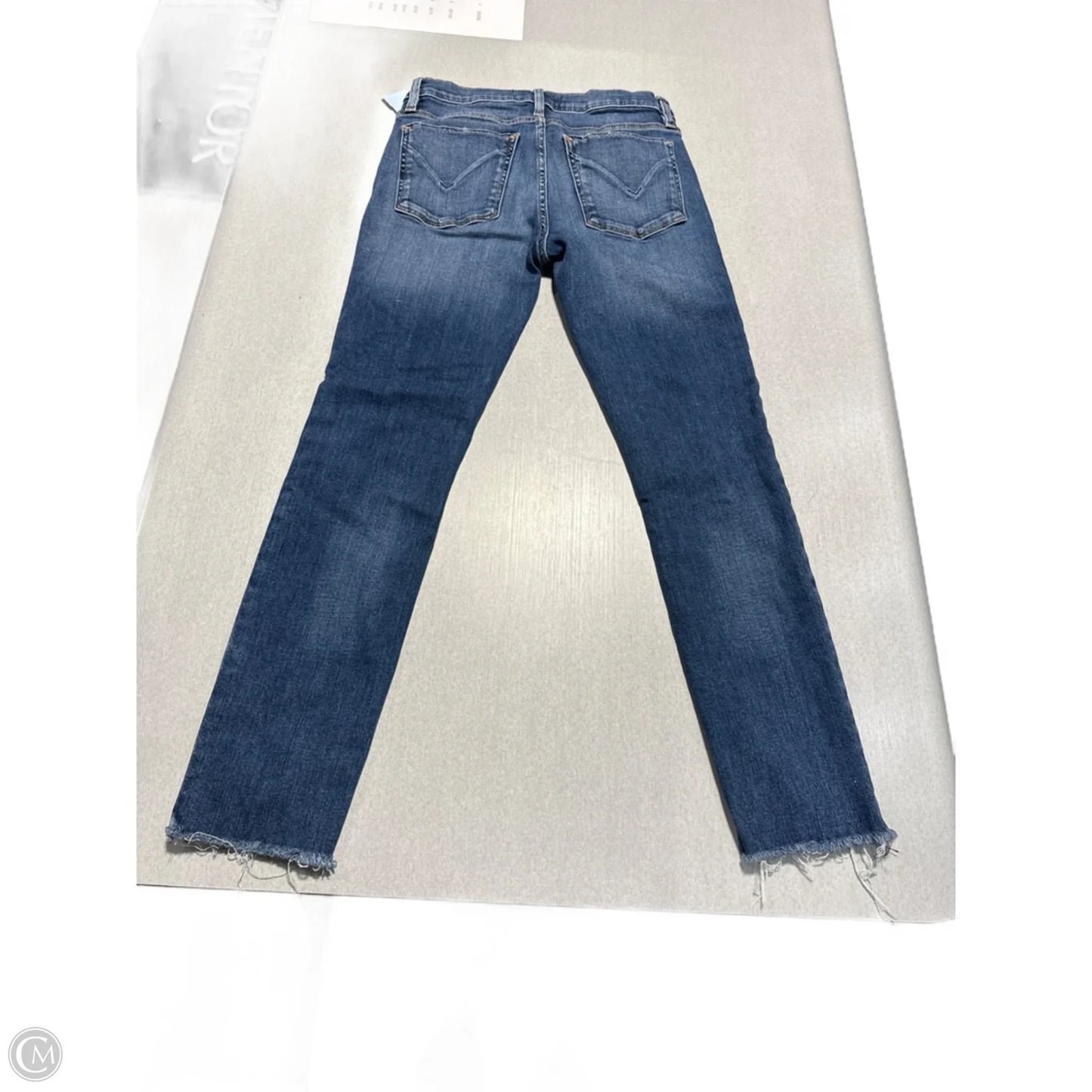 Jeans Skinny By Hudson In Blue Denim, Size: 4