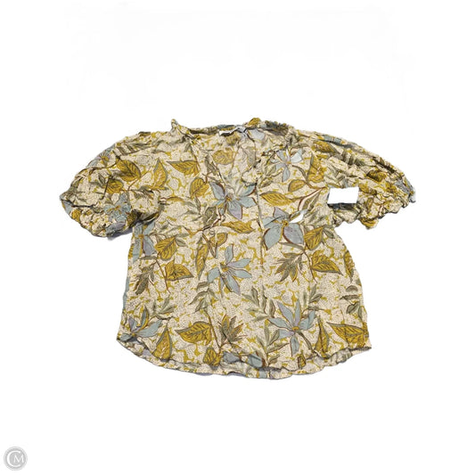 Top Long Sleeve By Rose And Olive In Multi-colored, Size: M