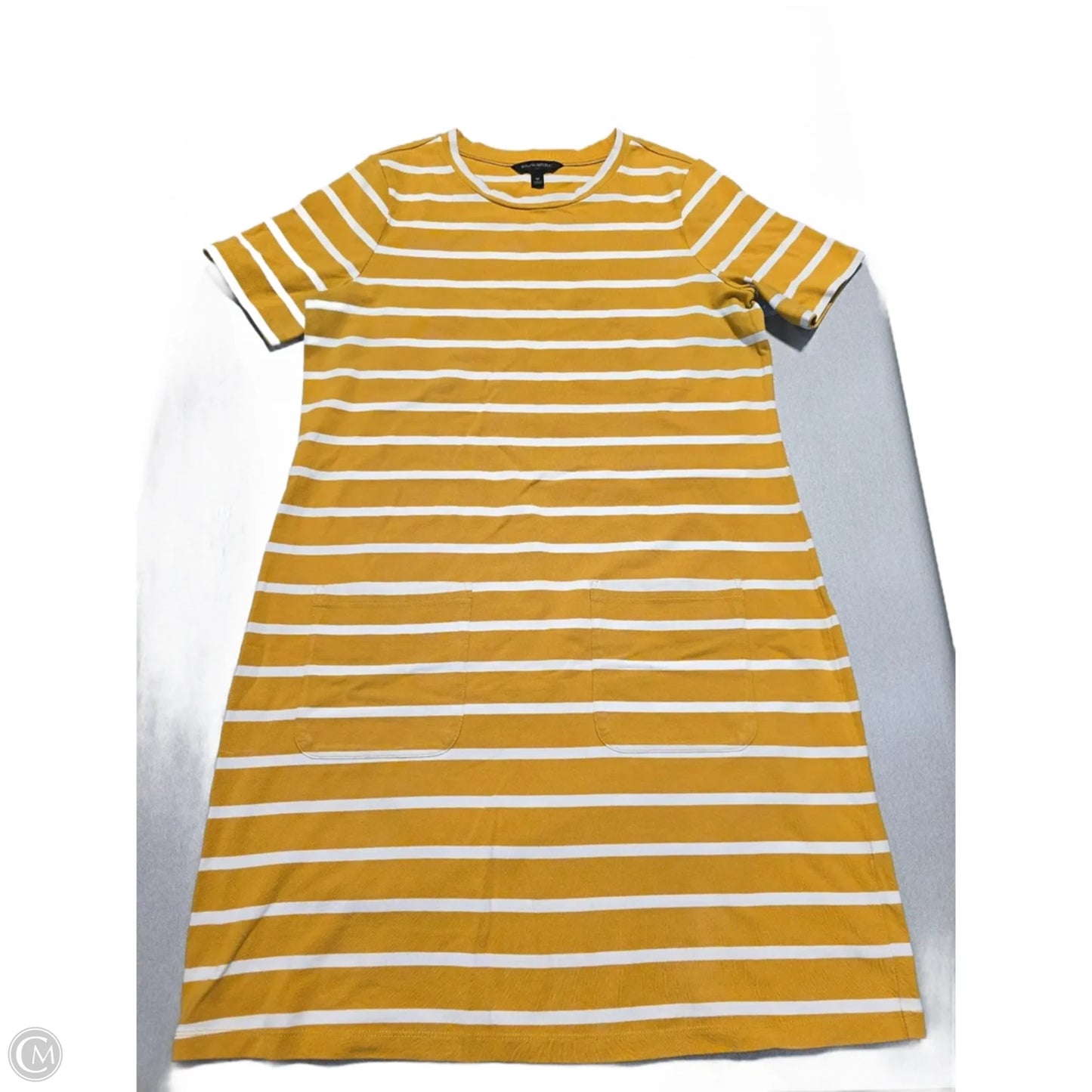 Dress Casual Short By Banana Republic In Yellow, Size: M