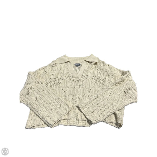 Sweater By Originality In Cream, Size: M